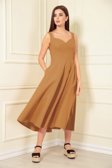 Платье 139 карамель Andrea Fashion