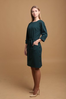Платье 28-21 зеленый AnnLine