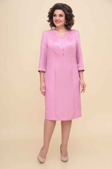 Платье 2566 нежно-розовый Асолия