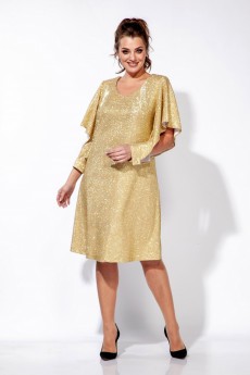 Платье 1096 золото Belinga