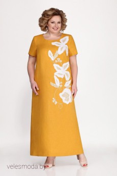 Платье 610 желтый GALEREJA 