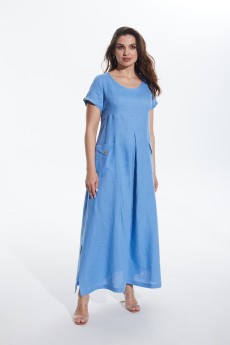 Платье 422-040 голубой MALI