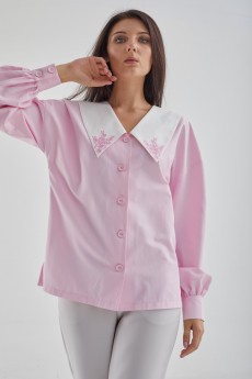 Блузка 621-095 розовый MALI
