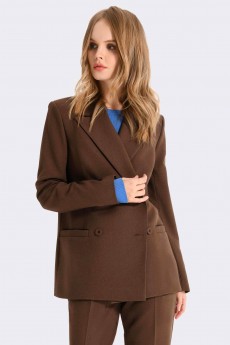 Пиджак 636 коричневый Pirs