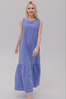 Платье 122ЛЛ сиренево-голубой Romgil