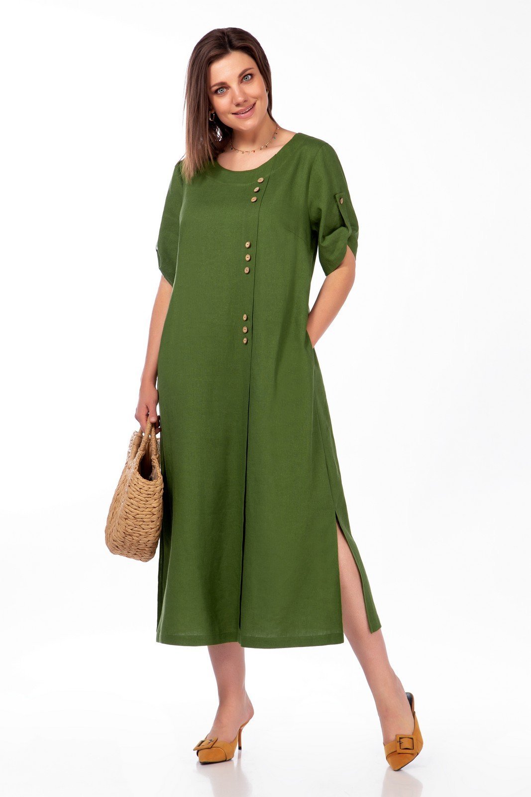 Платье 4046 зеленый INVITE